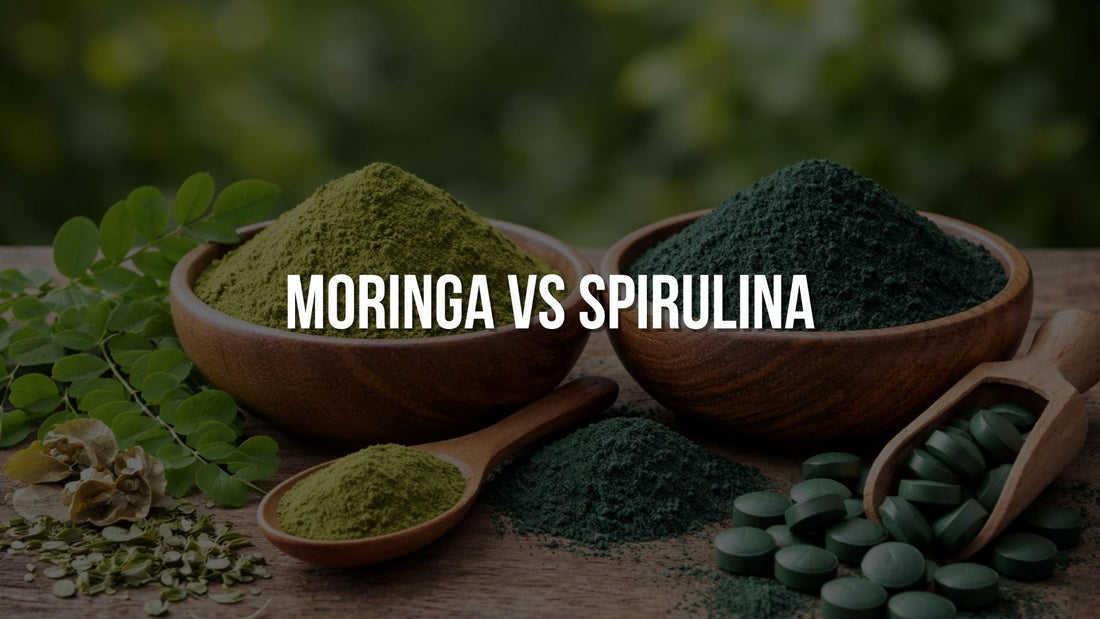 Moringa vs Spirulina