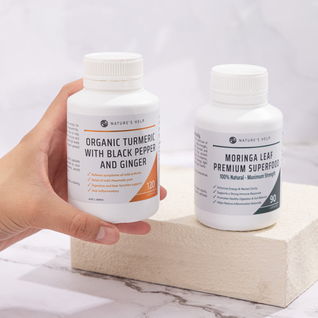 Moringa + Turmeric Anti-Inflammatory Duo